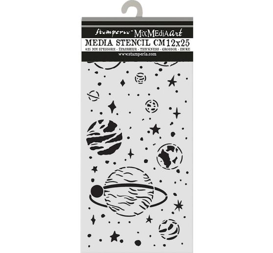 Pochoir &laquo; A New Beginning - Planetary &raquo;