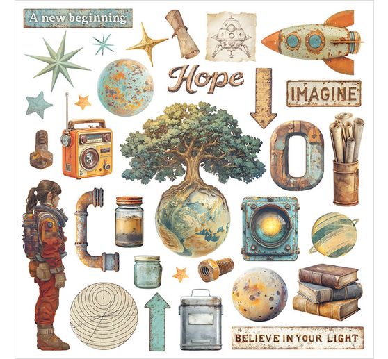 Assortiment de Rub On &laquo; A New Beginning &raquo;