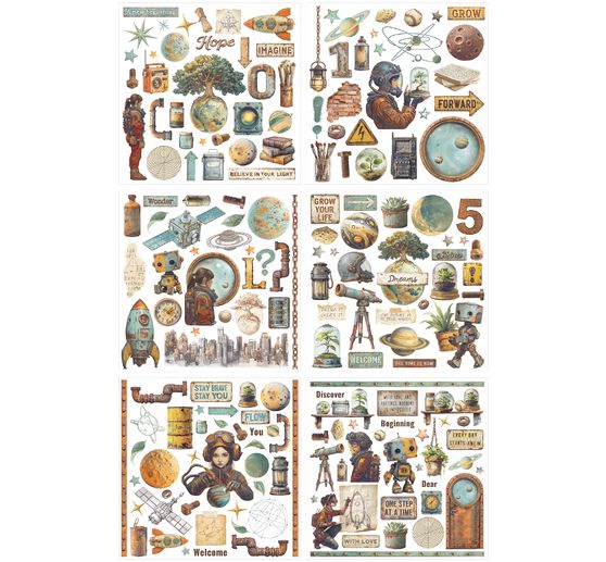 Assortiment de Rub On &laquo; A New Beginning &raquo;