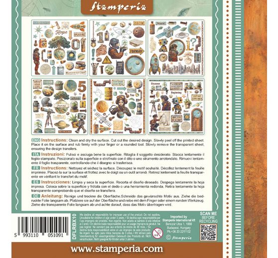 Assortiment de Rub On &laquo; A New Beginning &raquo;