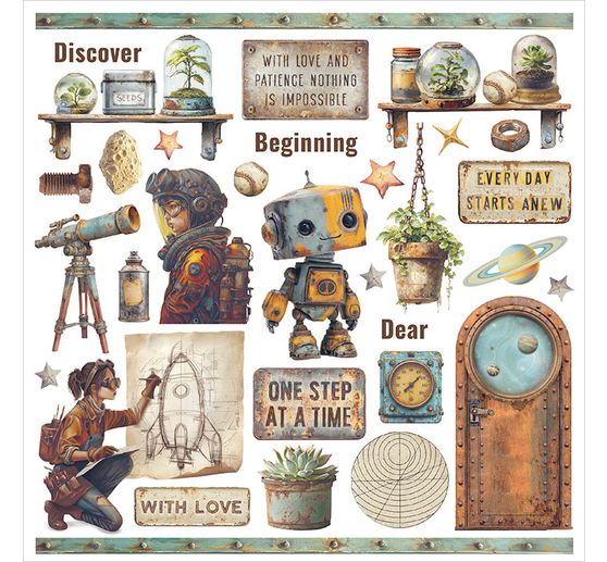 Assortiment de Rub On &laquo; A New Beginning &raquo;