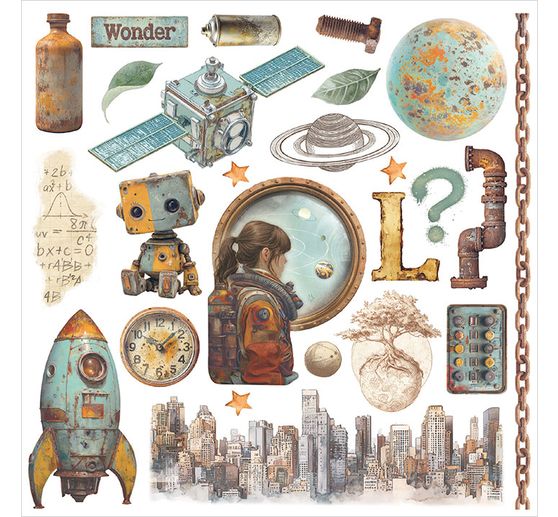 Assortiment de Rub On &laquo; A New Beginning &raquo;