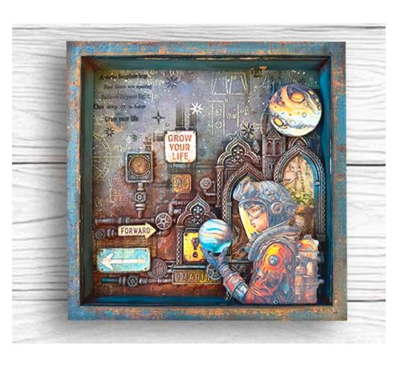 Motifs estamp&eacute;s &laquo; A New Beginning &raquo;