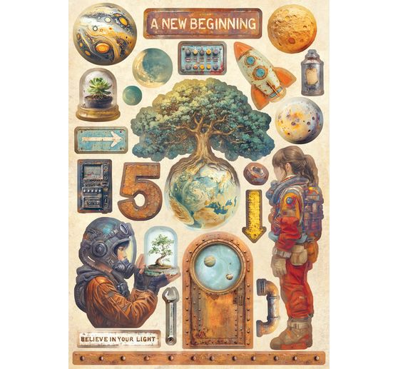 Junk Journal Book &laquo; A New Beginning &raquo;