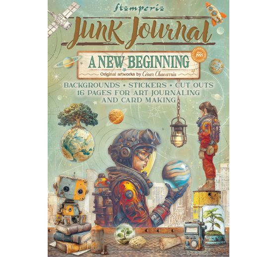 Junk Journal Book &laquo; A New Beginning &raquo;