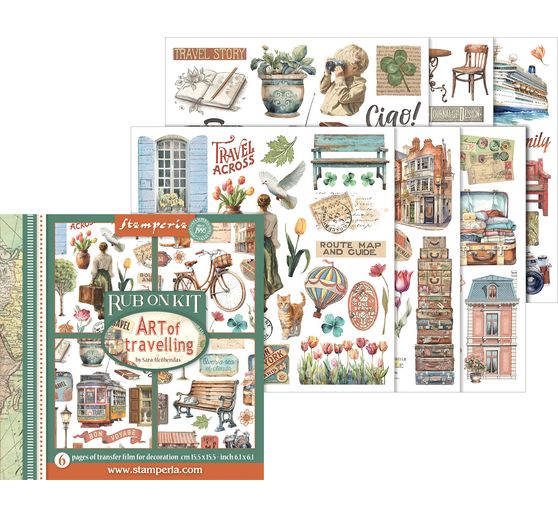 Assortiment de Rub On &laquo; Art of Travelling &raquo;