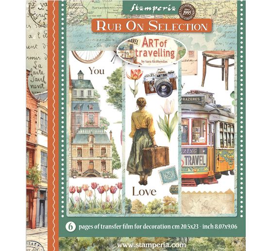 Assortiment de Rub On XL &laquo; Art of Travelling &raquo;