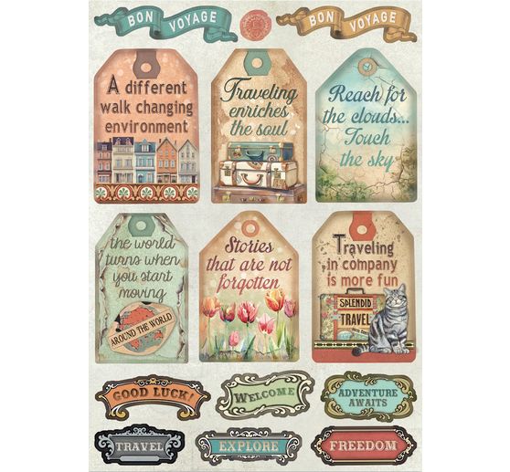 Junk Journal Book &laquo; Art of Travelling &raquo;