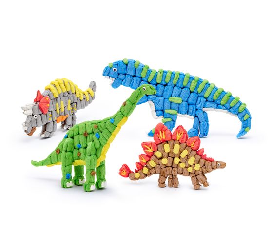 Set de cartes PlayMais Classic &laquo; Dinoworld &raquo;