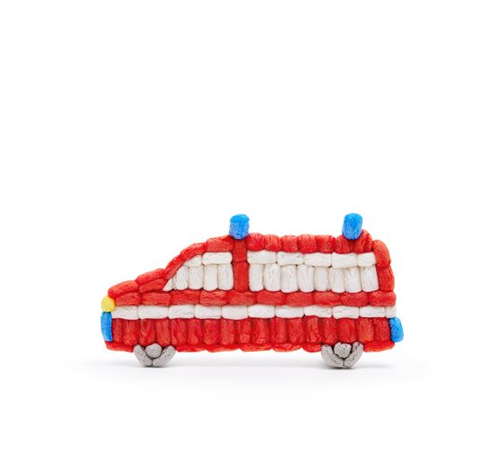 Set de cartes PlayMais Classic &laquo; Firetruck &raquo;