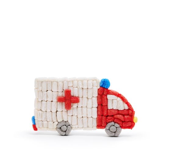 Set de cartes PlayMais Classic &laquo; Firetruck &raquo;