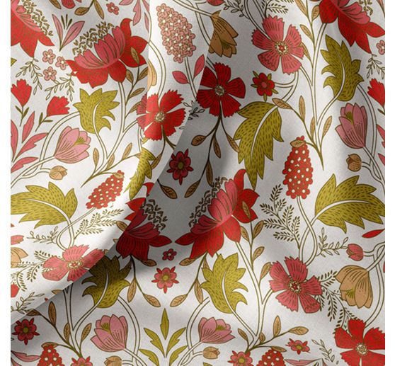 Cotton fabric "Lizy"