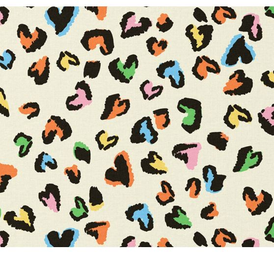 Cotton fabric "Love Leo"