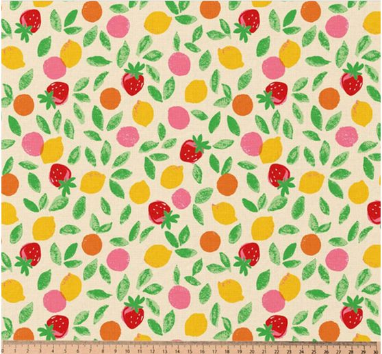 Cotton fabric "Summer Fruit"
