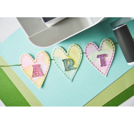Gabarit d'estampe Sizzix Thinlits &laquo; Alphabet by Eileen Hull &raquo;