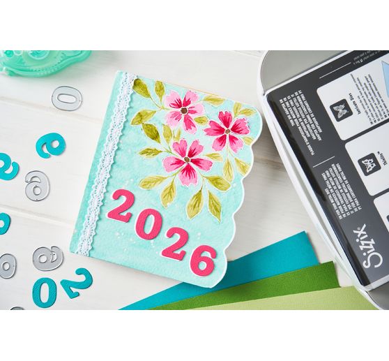 Gabarit d'estampe Sizzix Thinlits &laquo; Numbers by Eileen Hull &raquo;