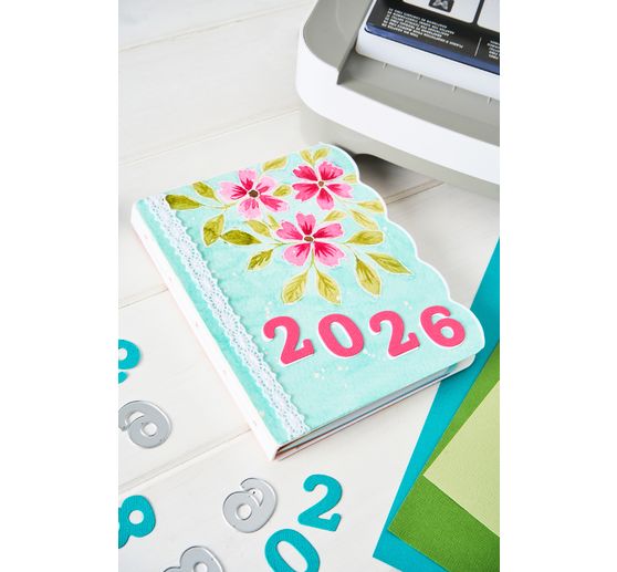 Gabarit d'estampe Sizzix Thinlits &laquo; Numbers by Eileen Hull &raquo;