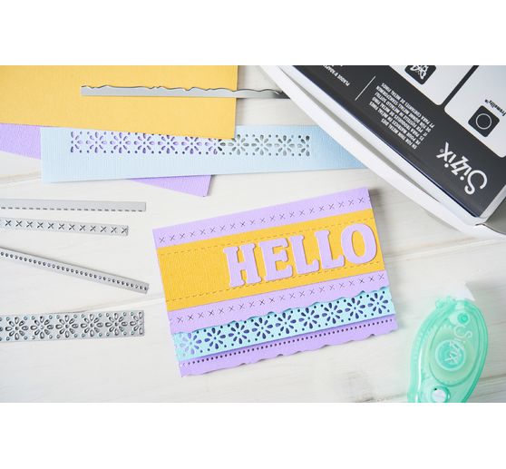 Gabarit d'estampe Sizzix Thinlits &laquo; Page Edges &raquo;