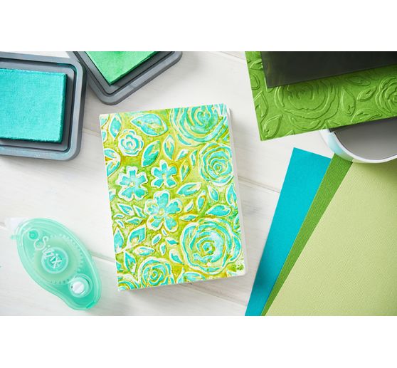 Gabarit d'embossage multi-niveaux Sizzix &laquo; Watercolor Bouquet &raquo;
