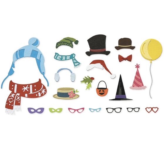 Gabarit d'estampe Sizzix Thinlits &laquo; Small Accessories by Tim Holtz &raquo;
