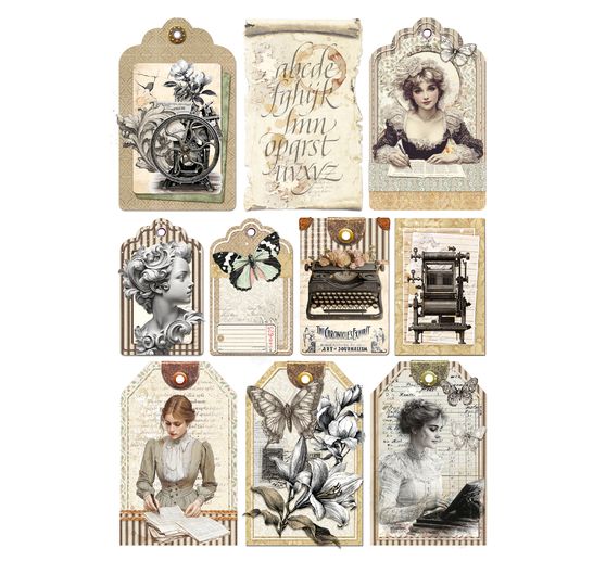 Assortiment de papiers &laquo; Typographic &raquo;