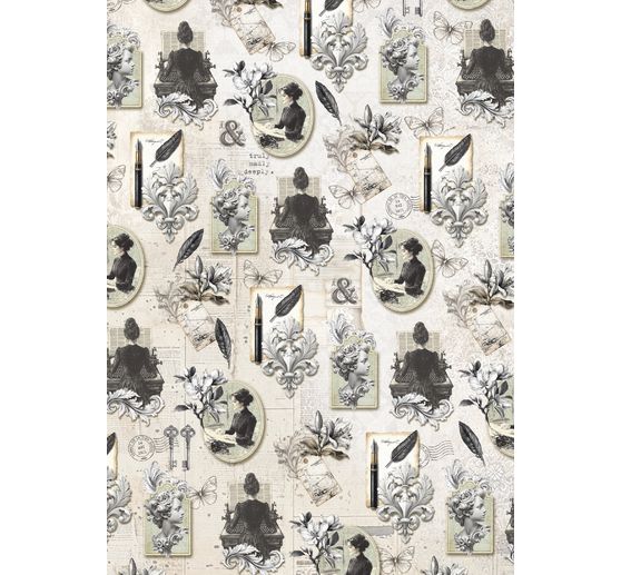 Assortiment de papiers &laquo; Typographic &raquo;