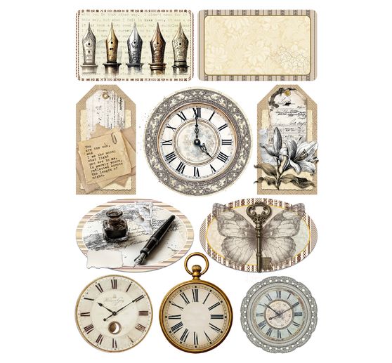 Assortiment de papiers &laquo; Typographic &raquo;