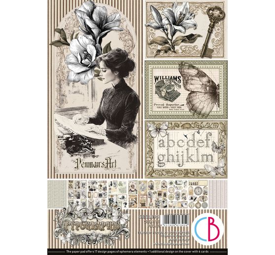 Assortiment de papiers &laquo; Typographic &raquo;