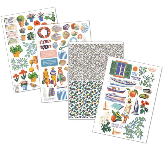 Junk Journal & Ephemera Book "Riviera Dream"