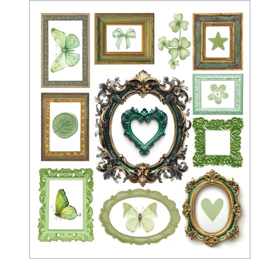 Art Stickers "Whisper Frames"