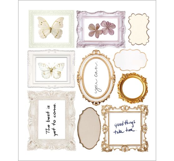 Art Stickers "Whisper Frames"