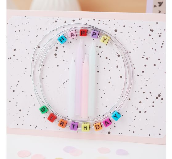 Fil d'aluminium VBS &laquo; Argent&eacute; &raquo;, 3 m