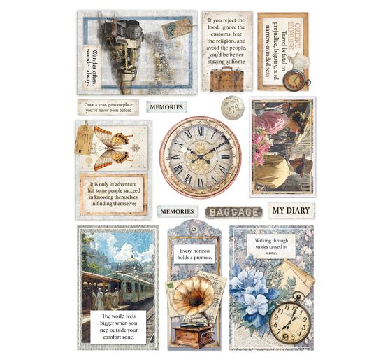 Assortiment de papiers &laquo; Eastern Journey &raquo;