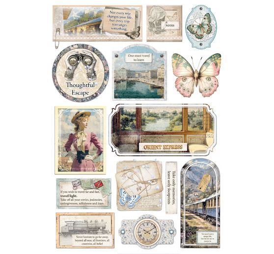 Assortiment de papiers &laquo; Eastern Journey &raquo;