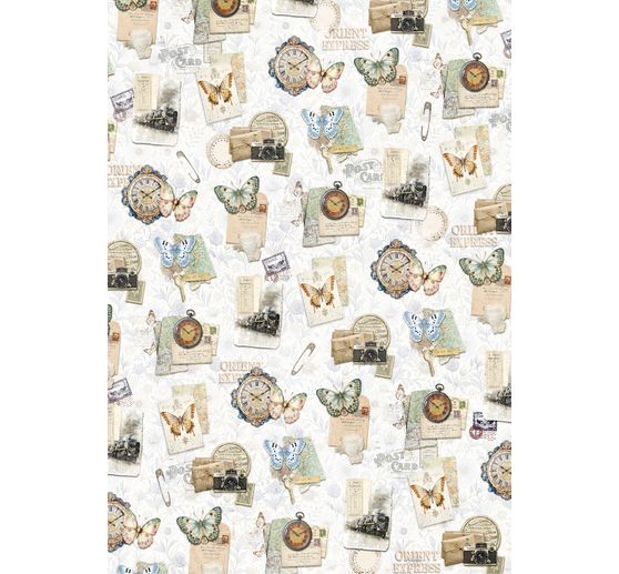 Motif straw silk assortment "Eastern Journey", set of 8