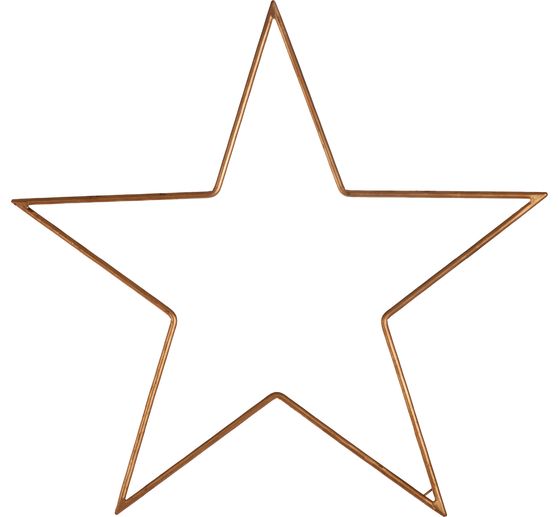 Anneau en m&eacute;tal &laquo; &Eacute;toile &raquo;, Dor&eacute;