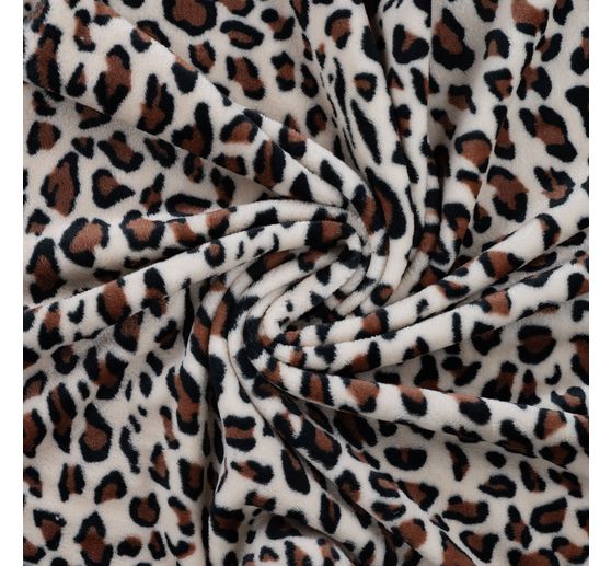 Fleece fabric "Leopard"