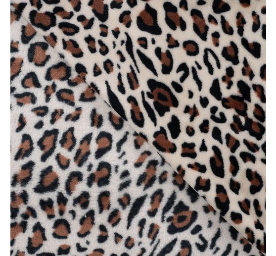 Fleece fabric "Leopard"