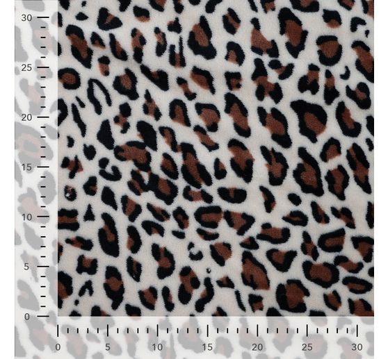 Fleece fabric "Leopard"