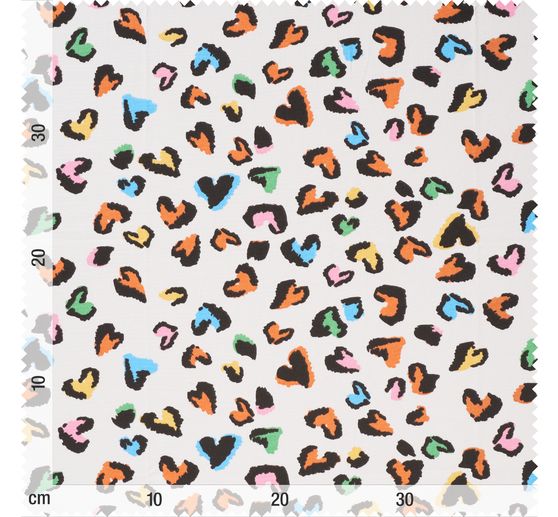 Cotton fabric "Love Leo"