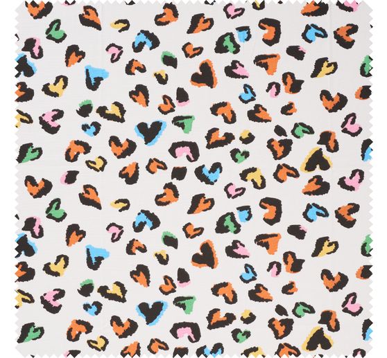 Cotton fabric "Love Leo"