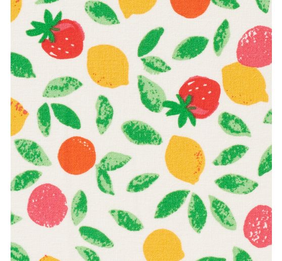 Cotton fabric "Summer Fruit"