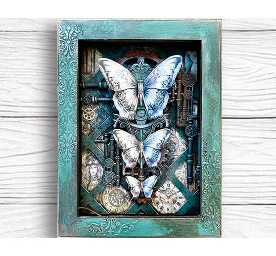 Tampons Clear Stamps &laquo; Gardens of Time &raquo;