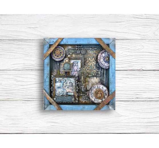 Bloc de papier scrapbooking &laquo; Gardens of Time Backgrounds &raquo;