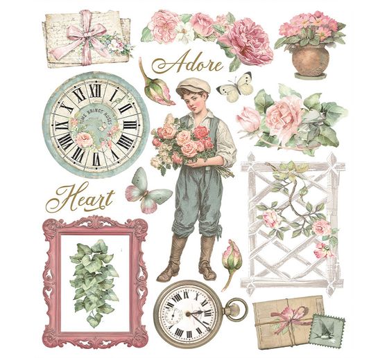 Assortiment de Rub On XL &laquo; House of Roses &raquo;