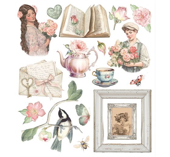 Assortiment de Rub On XL &laquo; House of Roses &raquo;