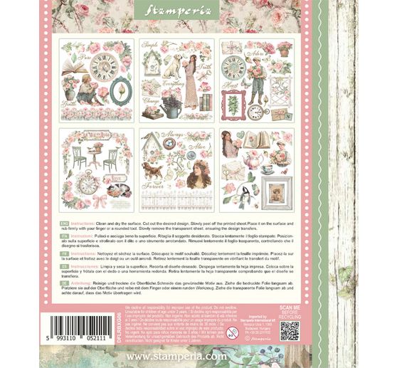 Assortiment de Rub On XL &laquo; House of Roses &raquo;