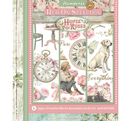 Assortiment de Rub On XL &laquo; House of Roses &raquo;