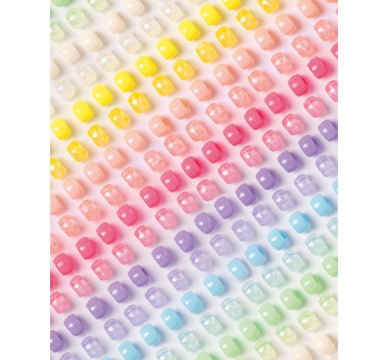 Jumbo pack de perles &laquo; Pastel &raquo;
