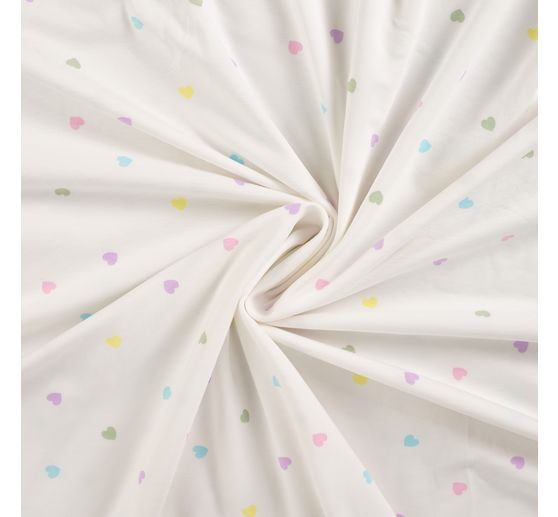 Jersey fabric "Little Hearts"